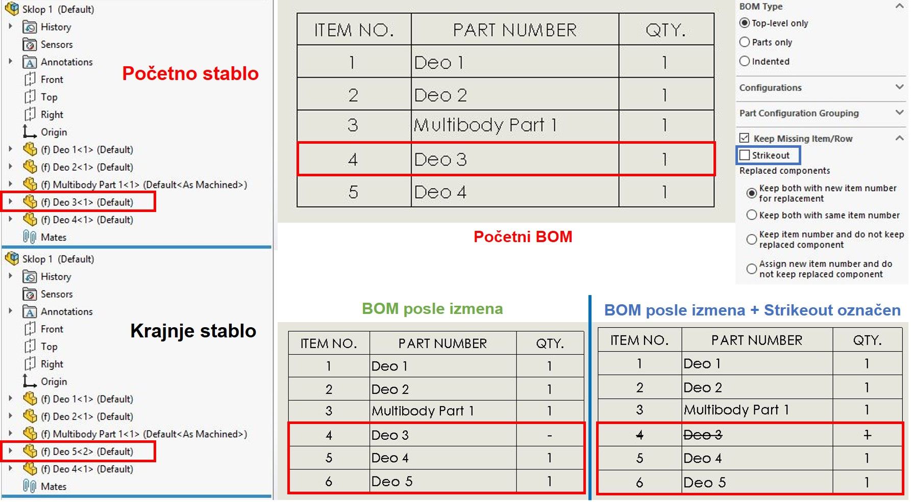 Odoo - Sample 3 for three columns