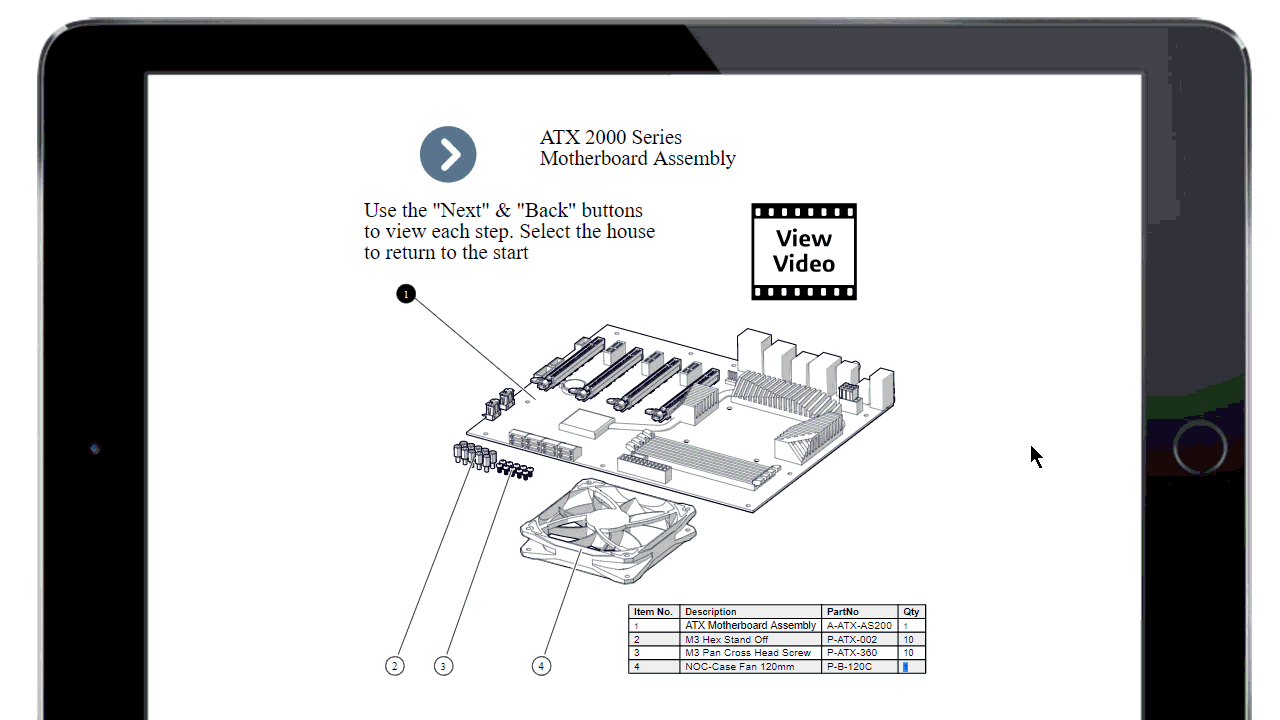 Odoo image and text block