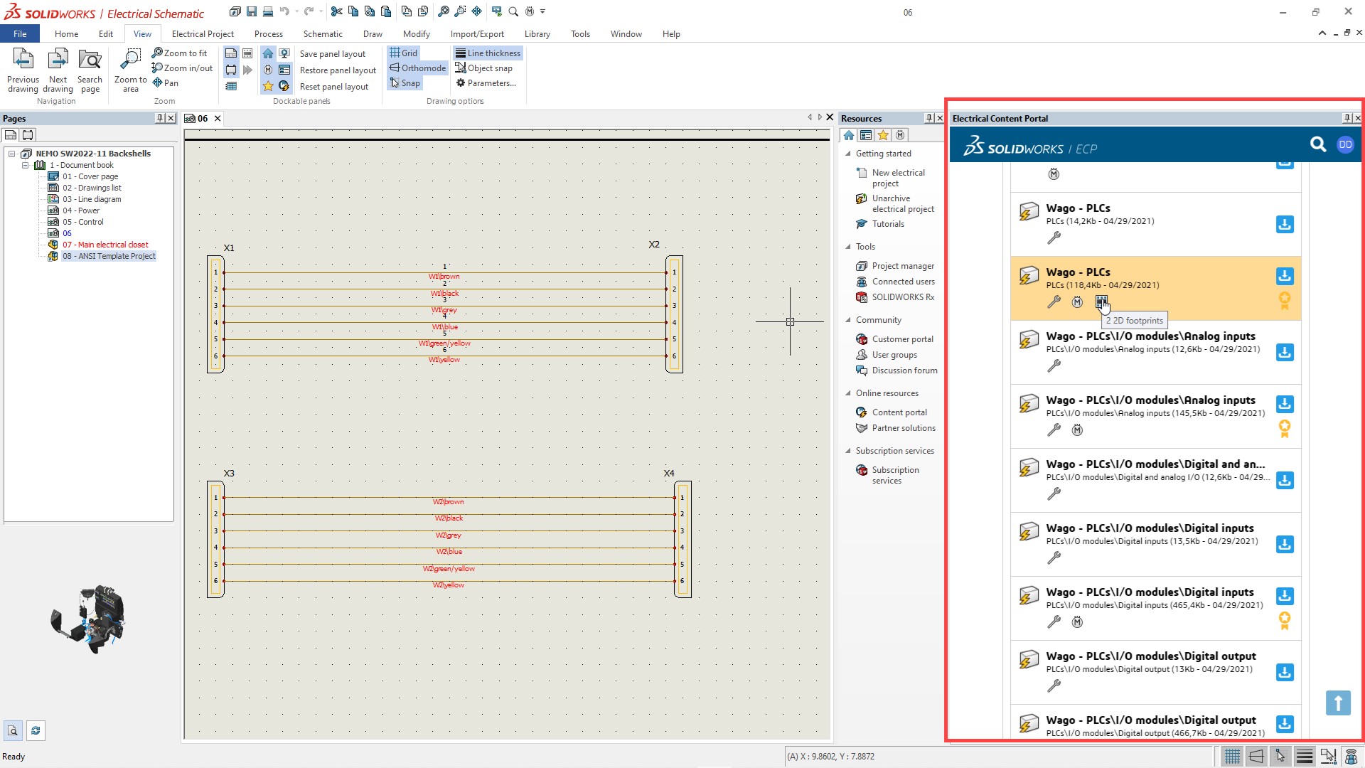 Odoo - Sample 2 for three columns