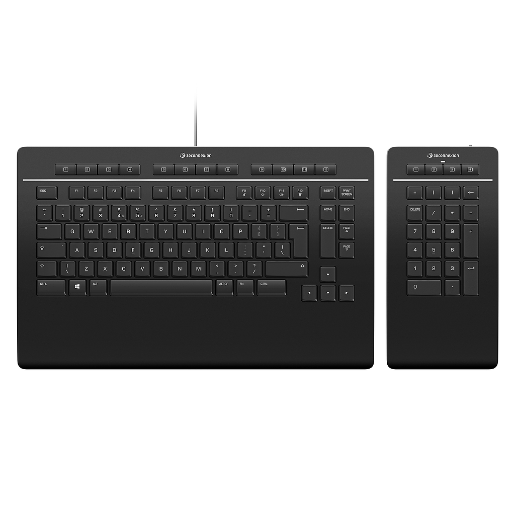 3Dconnexion Keyboard Pro with Numpad