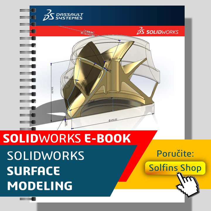 E-Knjiga - SolidWorks  Surface Modeling